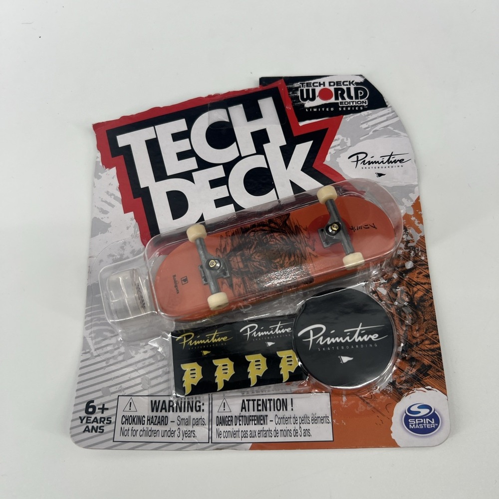 Tech Deck PRIMITIVE Paul Rodriguez Rare World Edition Limited Series NEW Sealed